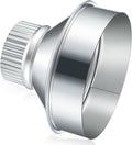 1 Pcs 6 Inch to 3 Inch Duct Reducer Increaser | Galvanized Steel Air Duct by Otoolling