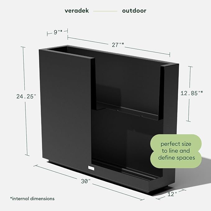 Veradek Block Series Span Planter - Image 3