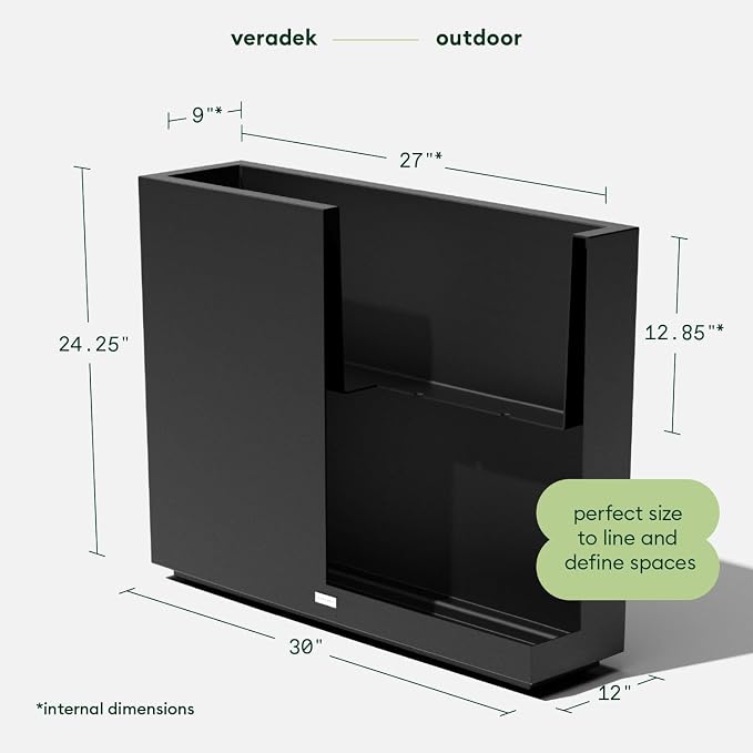 Veradek Block Series Span Planter - Image 2