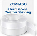 ZOMPAGO Clear Weather Stripping Door Window Draft Insulation, 1.35" x 16.4FT | by ZOMPAGOTape