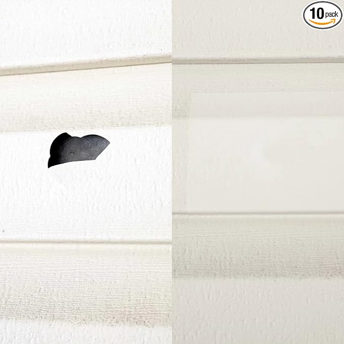 10 Packs Vinyl Siding Repair Kit, or Blemishes on PVC Fence Repair Kit by SNAAQZR