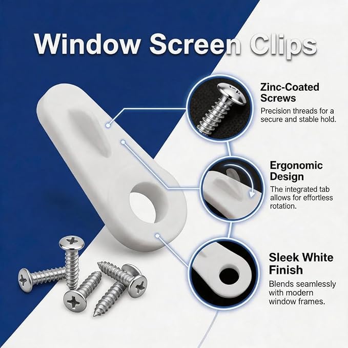 20 Pack Window Screen Clips - Image 4