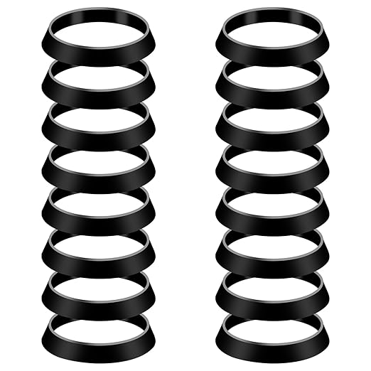 16 Pcs Seal Ring Silicone Washer, Cone Silicone Seal Ring, Waste Pipe Seals by Unknown