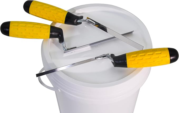 Concrete Masonry Mortar Repair Tools Set 6" Stainless Steel Tuck Pointers - Image 5