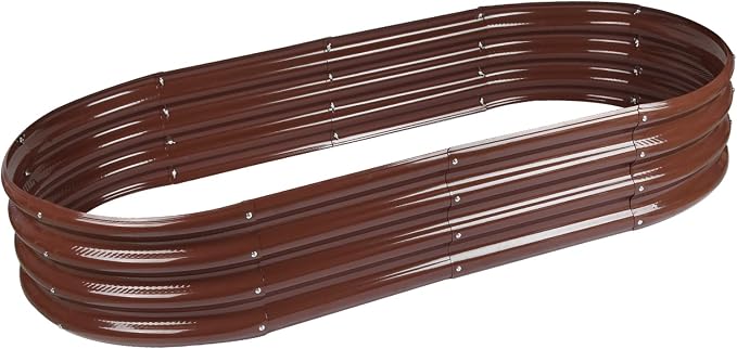 Rakukiri Raised Garden Bed GRS Certified Galvanized Planter Box Outdoor - Image 8