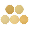 HARFINGTON 10Pcs 9Inch Sanding Disc Hook & Loop Gold Aluminum Oxide | by HARFINGTON