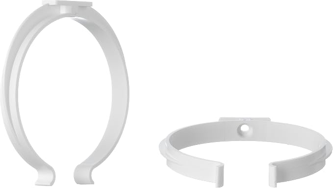 6 inch Plastic Pipe Clamp Holder Brackets 2 Pieces – Wall Ceiling Mount Ducting - Image 6