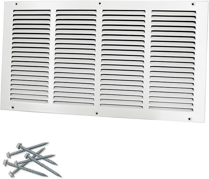 Howeall 20"W x 10"H Steel Return Air Grille, Air Return Vent Cover by Howeall