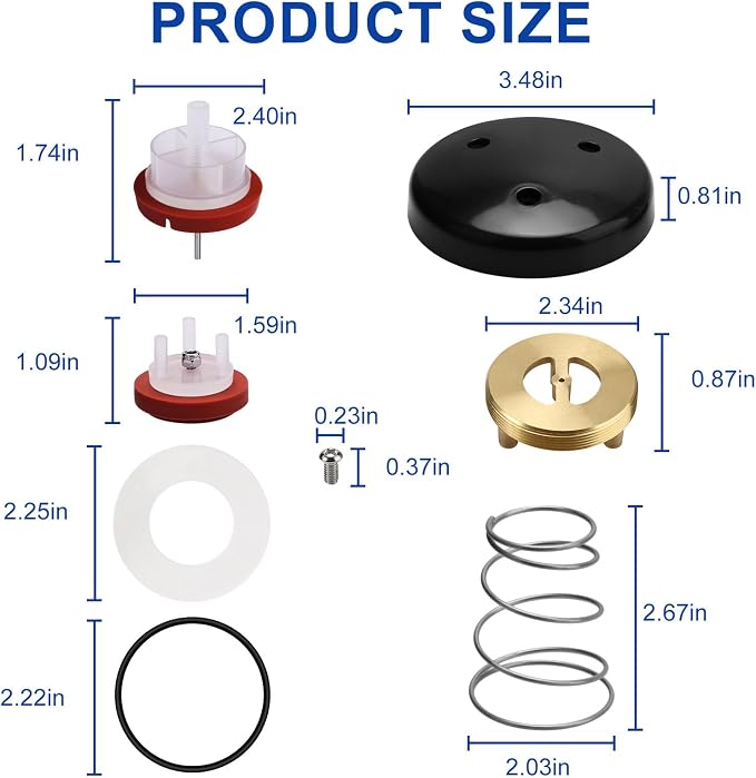 Pressure Vacuum Breaker Repair Kit and Bonnet Repair Kit, RK1-720A - Image 7