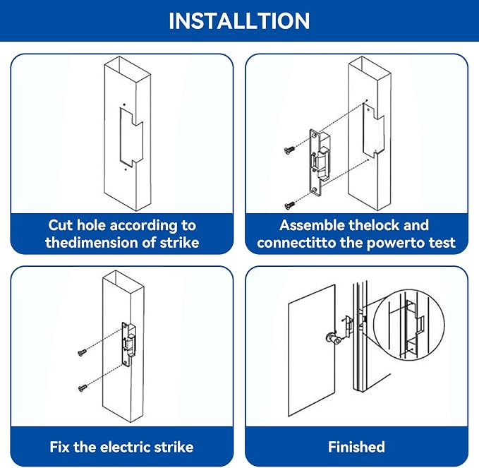 2026 Upgraded ANSI Standard Heavy Duty Electric Door Strike Lock - Image 5