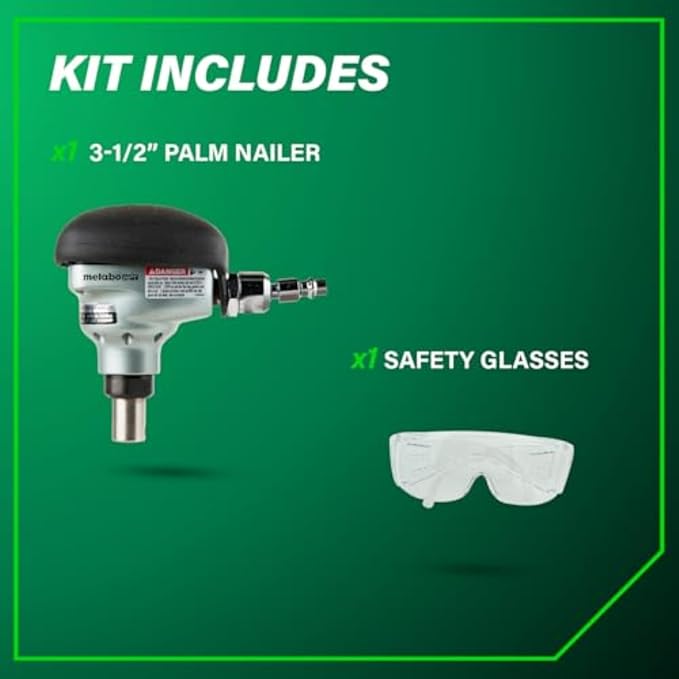 Metabo HPT Palm Nailer, Magnetic Nose 360° Swivel, Joist Hangers, NH90AB | - Image 5