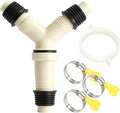 Washing Machine Drain Hose Adapter, 3-Way Drain Line Tee Extension Fitting by Unknown