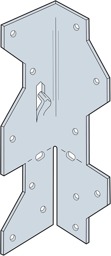 Simpson Strong-Tie A35 1-7/16 in. x 4-1/2 in. Galvanized Framing Angle - Image 8