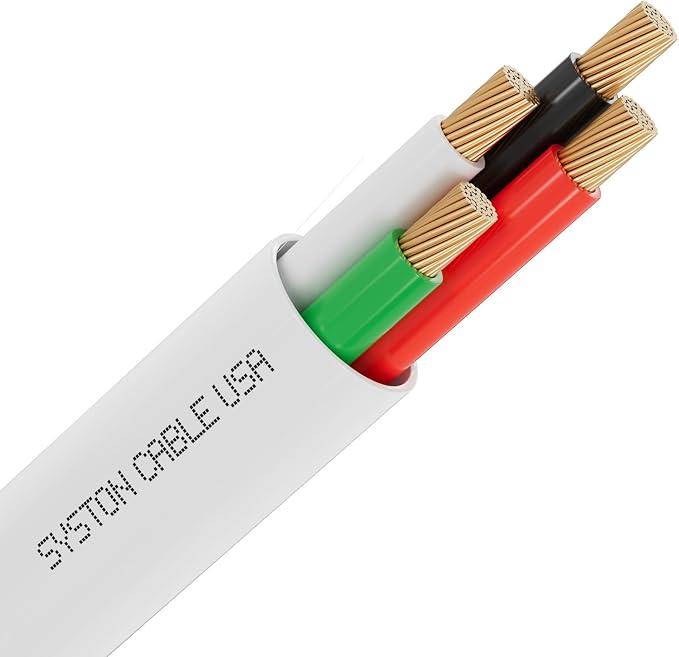 SYSTON 18/4 Fire Security Burglar Station Sound Alarm Control Cable Wire by SystonCableTechnology