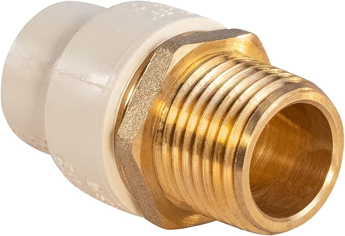 Supply Giant CSDQN034 Male x PVC Adapter Transition Pipe Fitting Durable Over by SupplyGiant