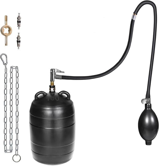 4 Inch Inflatable Pipe Plug Balloon Kit by Unknown