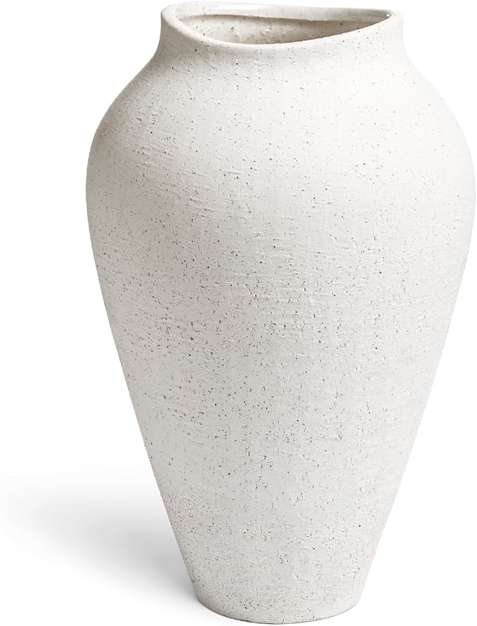 White Ceramic Vase - Image 7