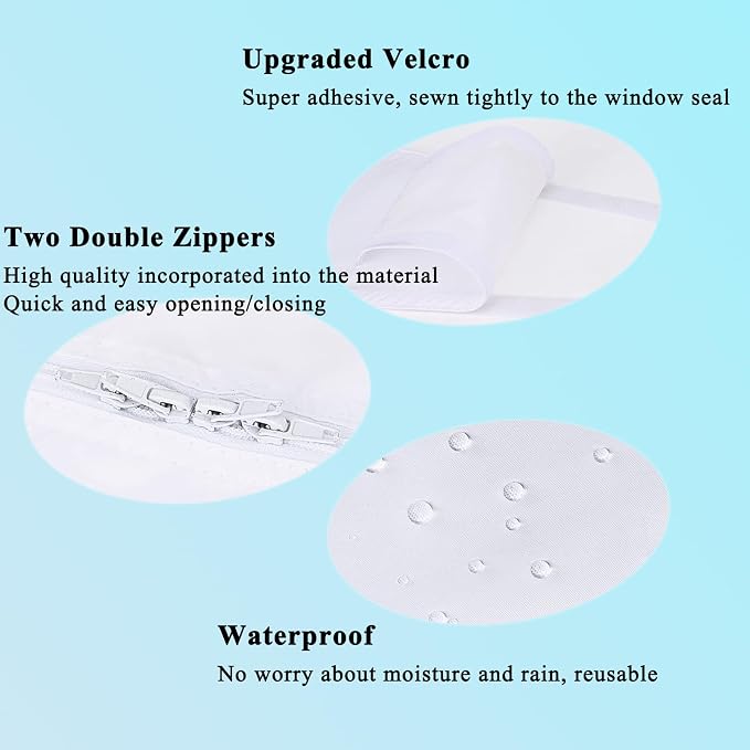 3M Window Seal Kit for Portable Air Conditioner, 100% Sealing Effect Window - Image 2