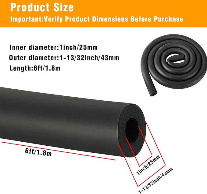 Pipe Insulation Foam Tube - Image 2