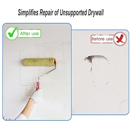 10 Pack Drywall Repair Clips, Easy Drywall Repair Kit, Stainless Steel Wall - Image 4