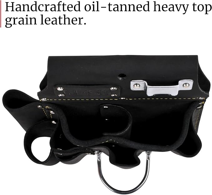 FESA Leather Drywaller's Tool Pouch - Image 7