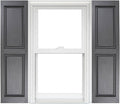 Polaris Homeside Raised Panel Vinyl Shutters 14-1/2in. x 55in. by Polaris