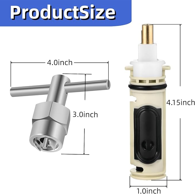 12-2-2 Cartridge Kit for Moen One Handle Posi Temp Faucet | Compatible - Image 2