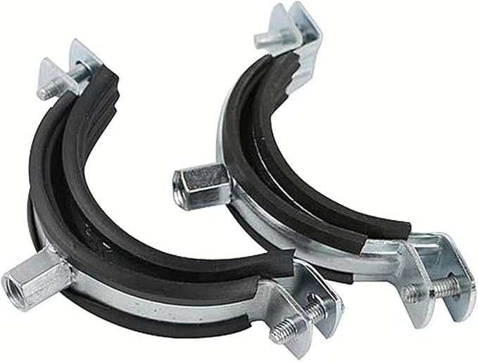 AKIHISA 5 PCS Split Ring Pipe Hanger Wall Ceiling Mount Pipe Supports - Image 4