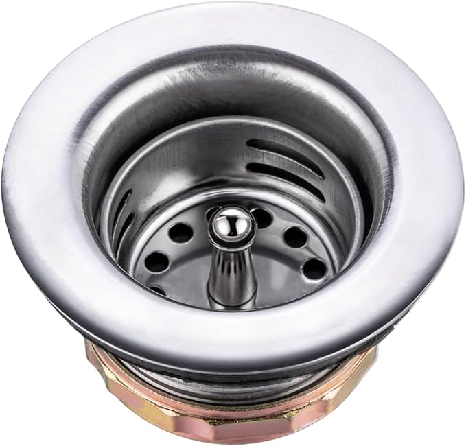 2-in rv Sink Drain Kit, Bar Sink Drain Strainer Basket Assembly by Sepaitek