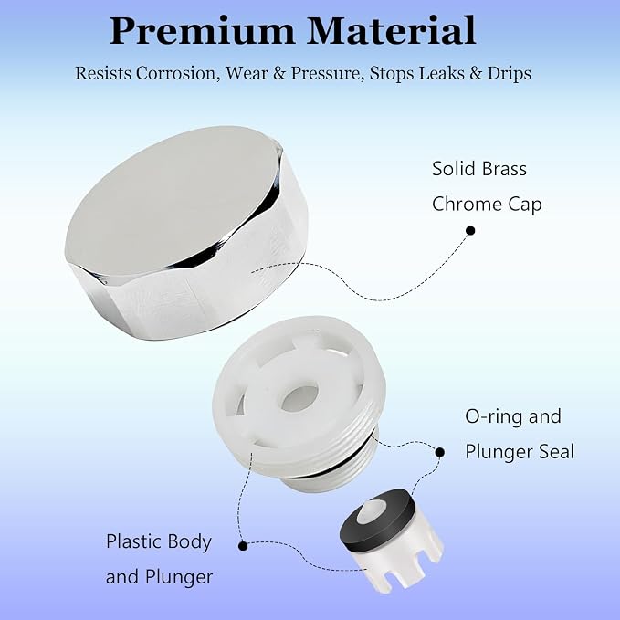 2 Pack Brass ASSE 1019-A Vacuum Breaker Replacement Kit - Image 4