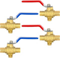 4PC HeSun 3/4 Inch PEX Ball Valves by HeSun