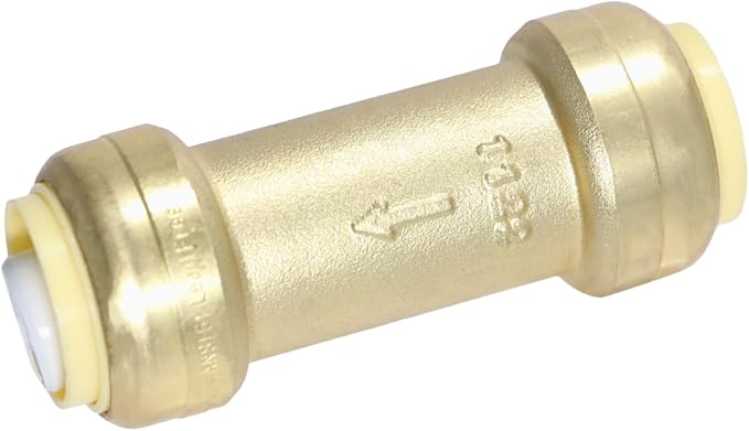 1 Pack XFITTING 3/4" Push Fit Check Valve, Push to Connect by XFITTING