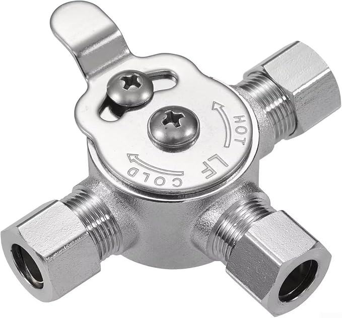 Thermostatic Mixing Valve 3/8" Brass - Image 2