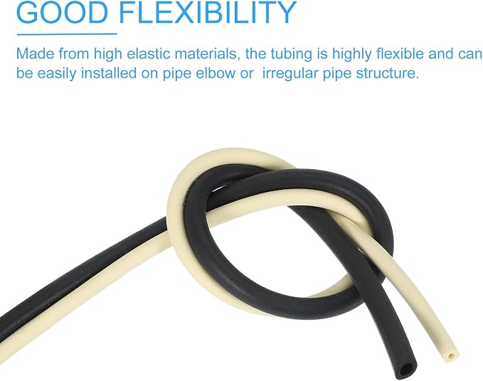 PATIKIL 10mm ID x 20mm OD x 1m Long Pipe Insulation Foam Tube, Pipe Cover Wrap - Image 4