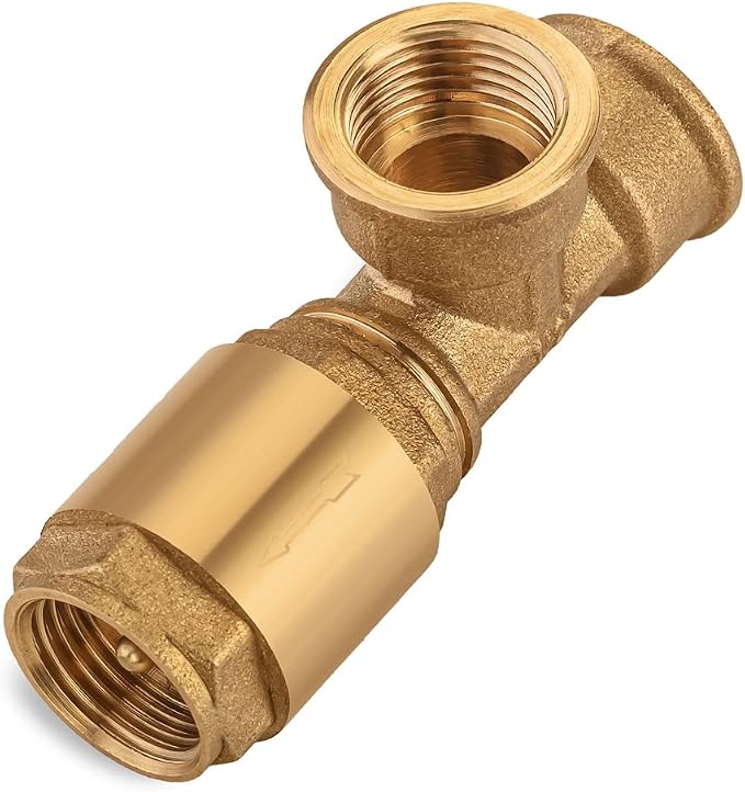 Lakesstory Brass 1/2" NPT Female One Way Check Valve, 0.5" Inch Float, - Image 9