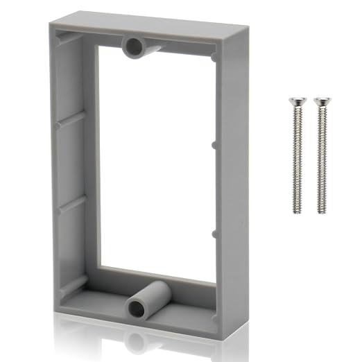 HXH Single Gang Receptacle Outlet Box Extender, 3/4 Inch, 1 Pack | by HUIXHAO