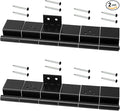 Black 198295 Friction Hinge Assembly 6 Leaf | Trailer Door Hinge Rv Door Hinge by Apopip