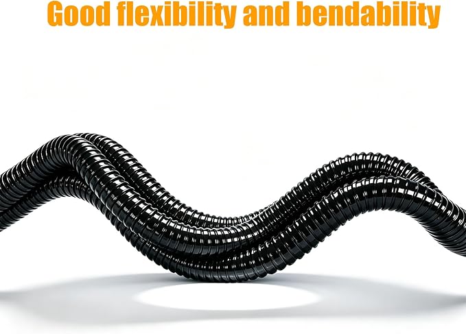 25ft1/2in Flexible Electrical Conduit, PVC-Coated Liquid-Tight, Galvanized - Image 4