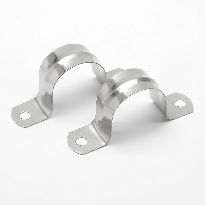 Bonsicoky M25 1 Inch Rigid Pipe Strap, Stainless Steel, 0.71" Width, - Image 4