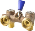 Washing Machine Shut Off Valve，1/2" Male Pipe Thread × 3/4" Outlet Hose Thread. by HYDROMASTER
