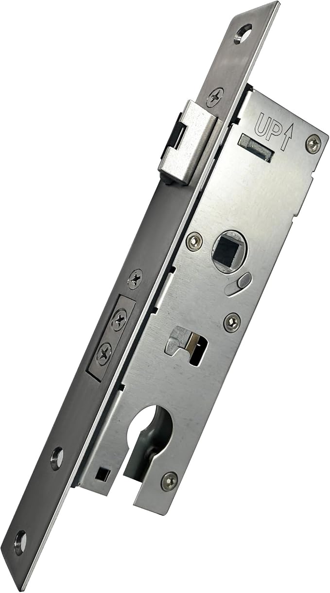 House Guard Storm Door Lock Body, Euro Mortise, Adjustable 22/26mm Backset | by HouseGuard