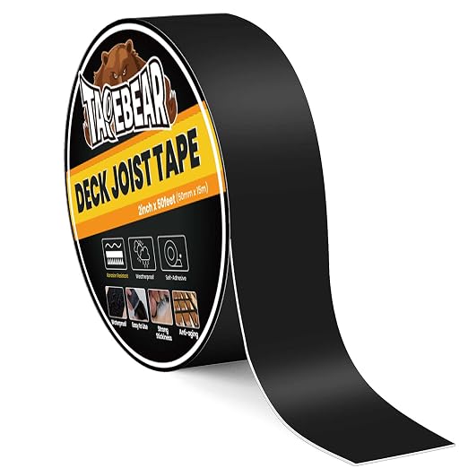TAPEBEAR Deck Joist Tape 2Inch x 50Ft Flashing Tape Joint Tape by TAPEBEAR