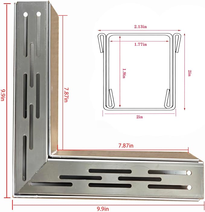 304 Stainless Steel Trench Drain Kit, Narrow Channel Drain - Image 2