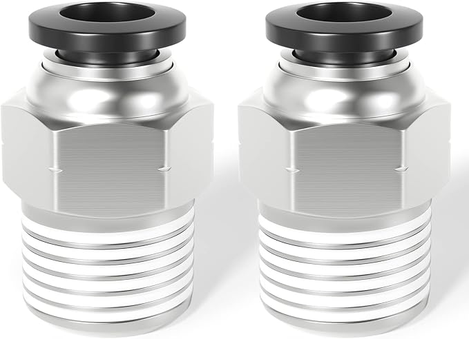 TAILONZ PNEUMATIC Male Straight 5/16 Inch Tube OD x 1/4 Inch NPT Thread Push to - Image 8