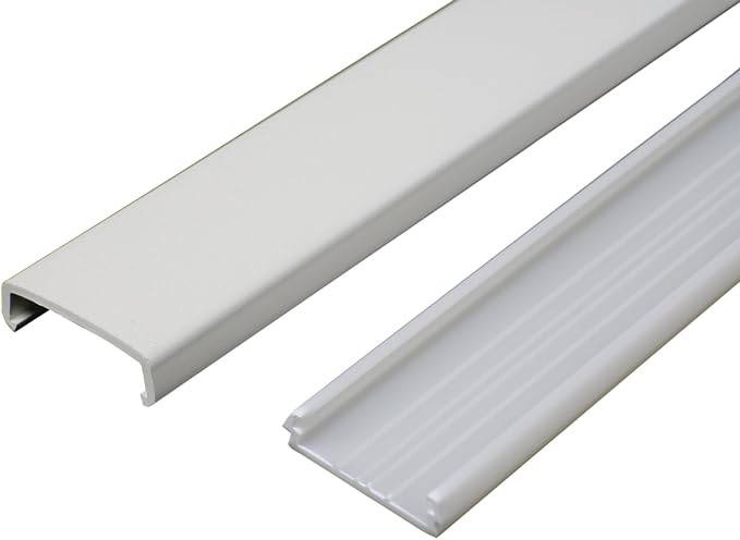 Legrand Wiremold NM1 Nonmetallic Raceway 5 Foot Channel, Ivory 1 Pack | Extend by Legrand-Wiremold
