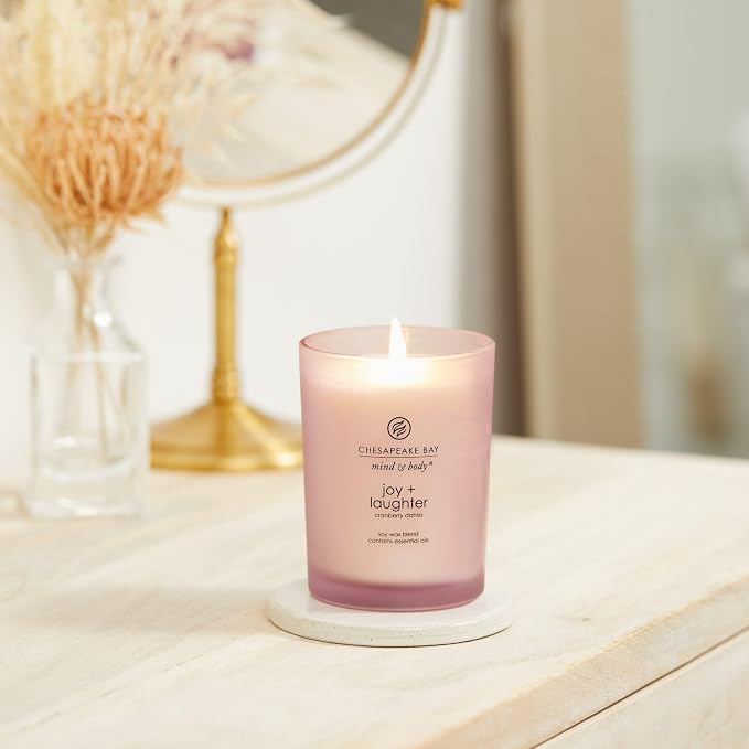 Chesapeake Bay Candle Scented Candle Joy + Laughter Medium Home Décor - Image 3