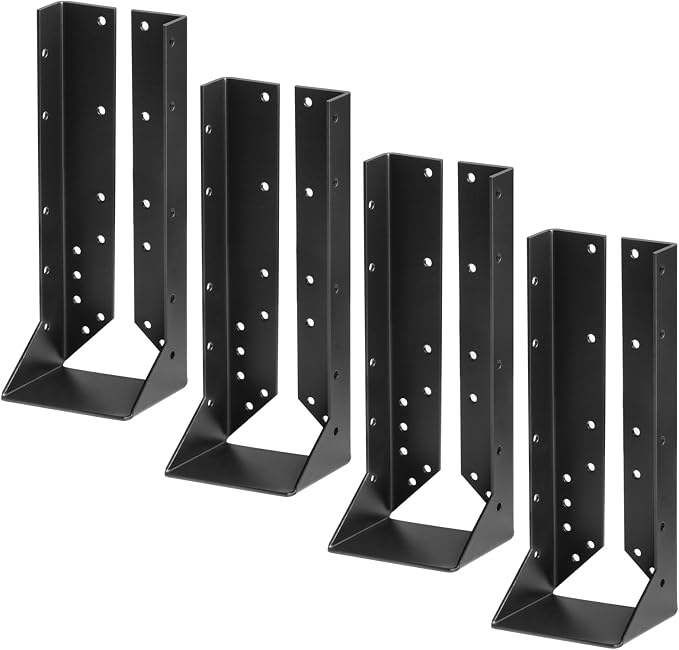 GBGS 4 Pack Double 2 x 10 Concealed Joist Hanger, 14 Gauge - Image 4