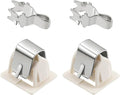 2 Pairs 279570 Dryer Door Latch Strike Kit Replacement Part by Hufopik