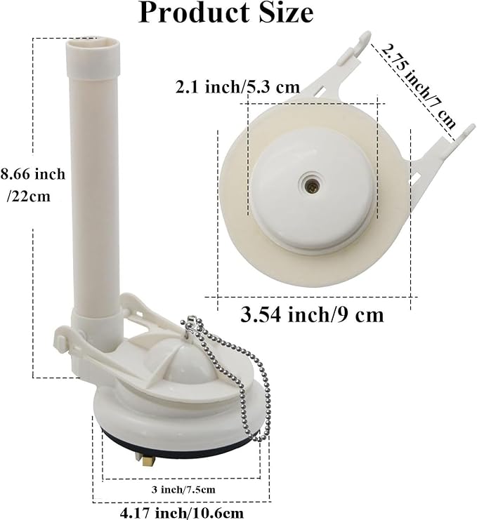 Toilet Flush Valve Replacement Kit - Image 4