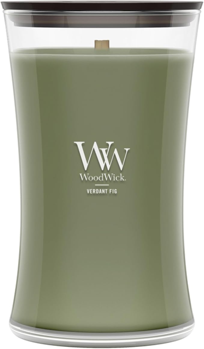 Woodwick Verdant Fig Large Hourglass Candle by WoodWick
